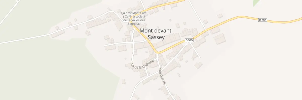 Plan du 6 Rue Grande à Mont-devant-Sassey