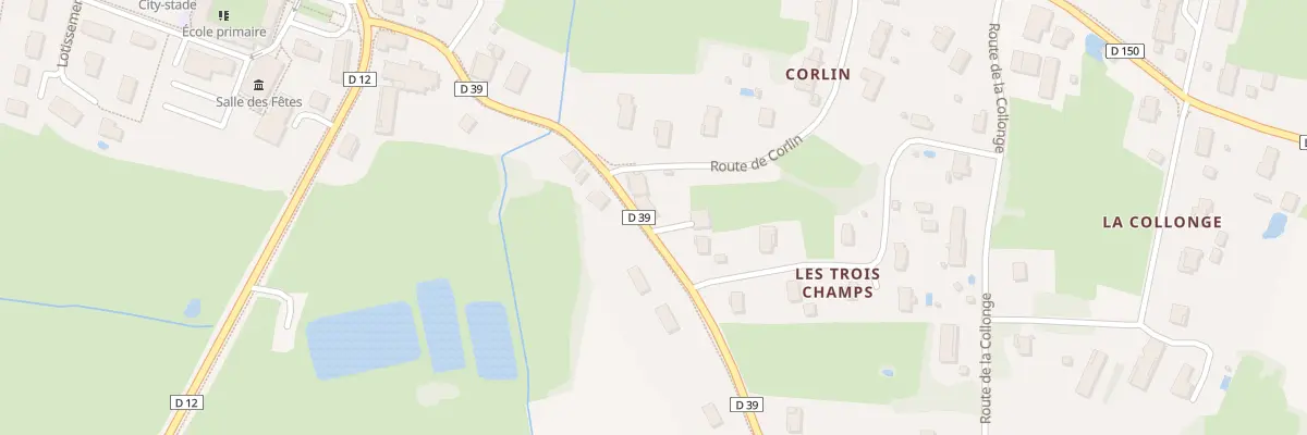 Plan du 260 Rte de Varennes à Montpont-en-Bresse