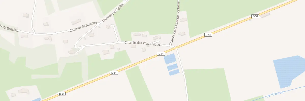 Plan du 99 Chem des Vies Crozes à Porte-des-Bonnevaux