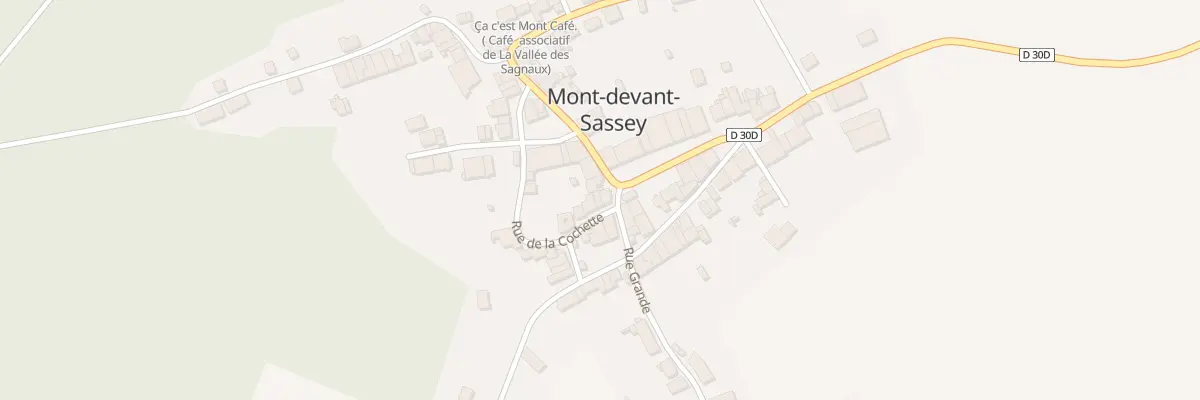 Plan du 7 Rue de la Cochette à Mont-devant-Sassey