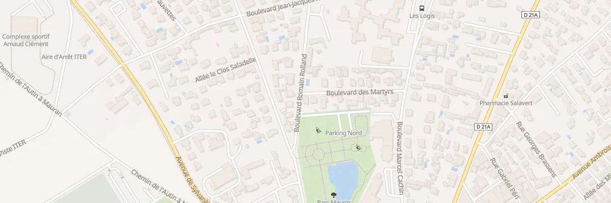 Plan du 4 Bd Romain Rolland à Berre-l’Étang
