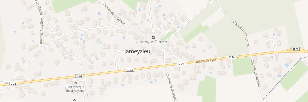 Plan du 5 Rue du Village à Tignieu-Jameyzieu