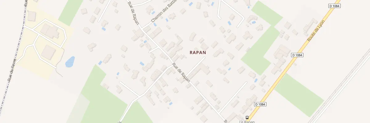 Plan du 5326 Rue de Rapan à Pérouges