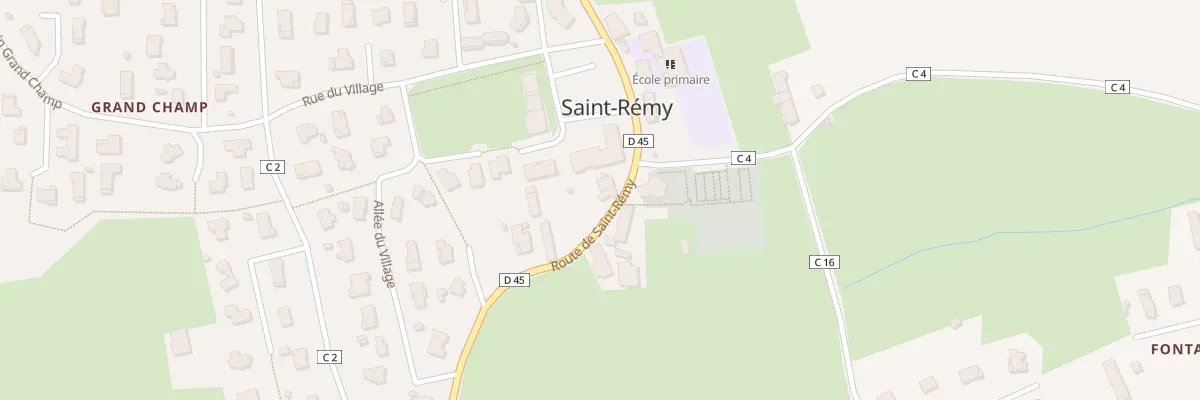 Plan du 1088 Rte de Saint Remy à Saint-Rémy