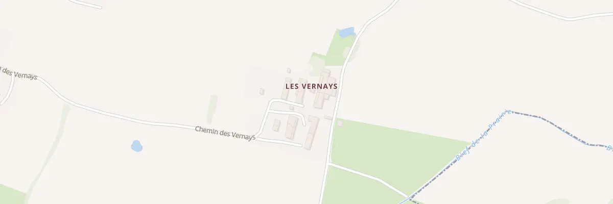 Plan du 653 Che des Vernays à Curciat-Dongalon