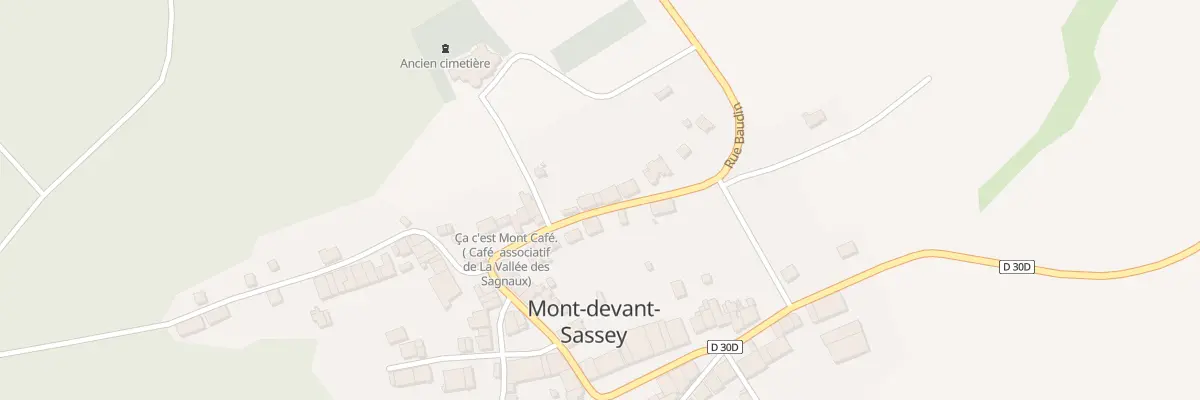 Plan du 7 Rue Baudin à Mont-devant-Sassey