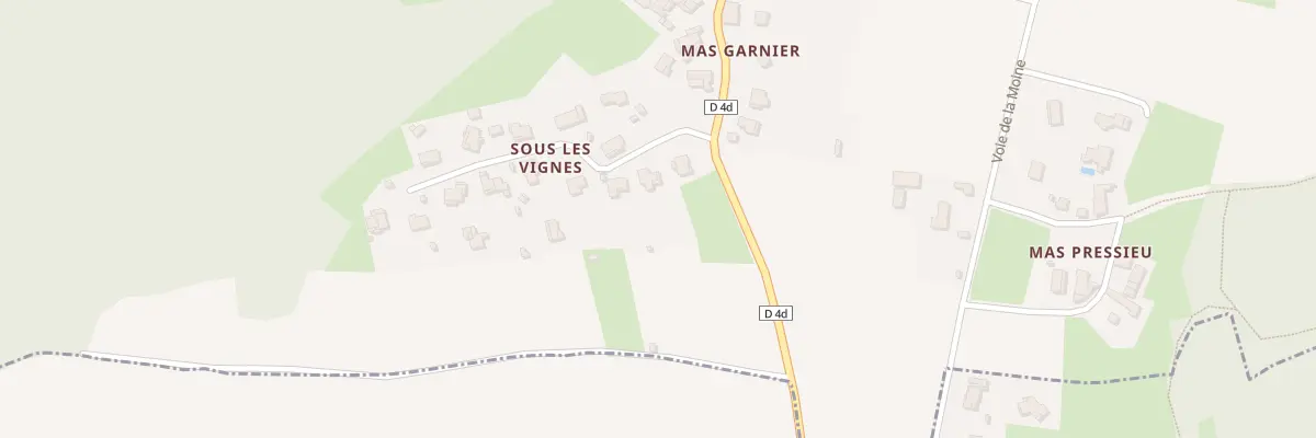 Plan du 41 Che de sous les Vignes à Saint-Éloi