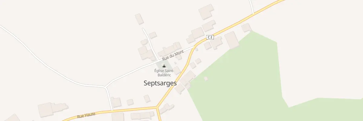 Plan du 2 Rue du Mont à Septsarges
