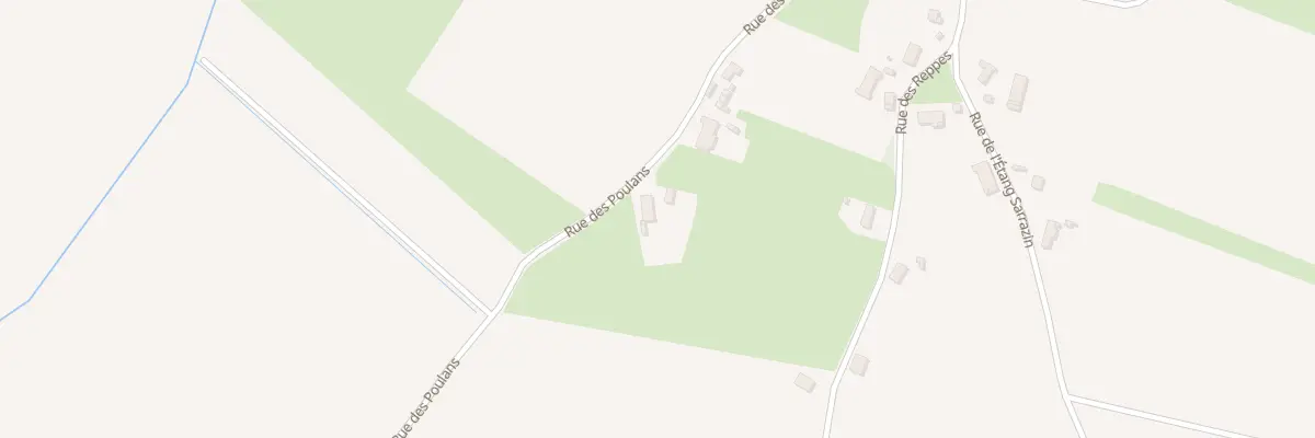 Plan du 11 Rue des Poulans à Frontenard