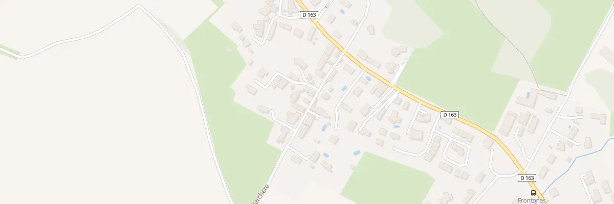 Plan du 99 Che de la Verchere à Frontonas