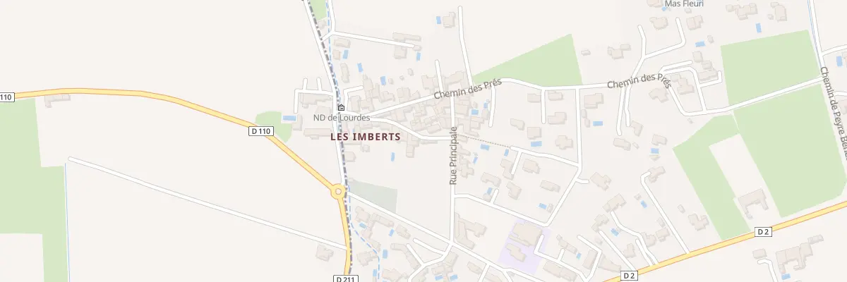 Plan du 5426 Les Imberts à Gordes