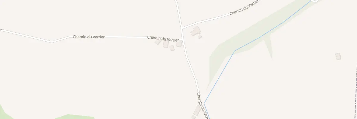 Plan du 17 Che du Verrier à Thodure