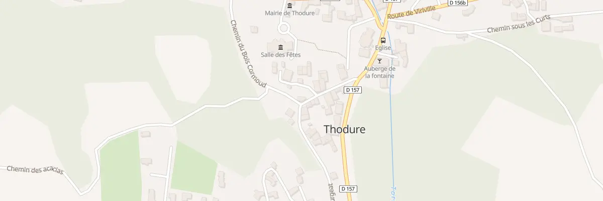 Plan du 146 Mte de la Bourgeat à Thodure