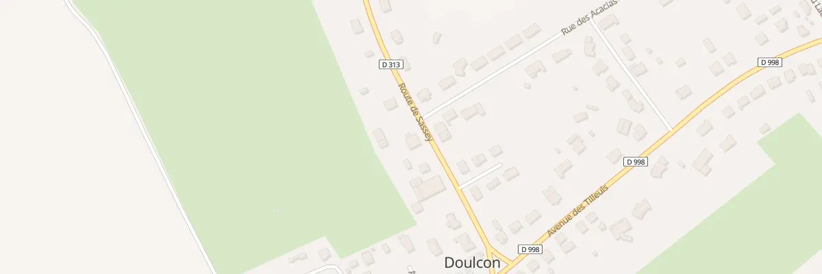 Plan du 5 Rte de Sassey à Doulcon