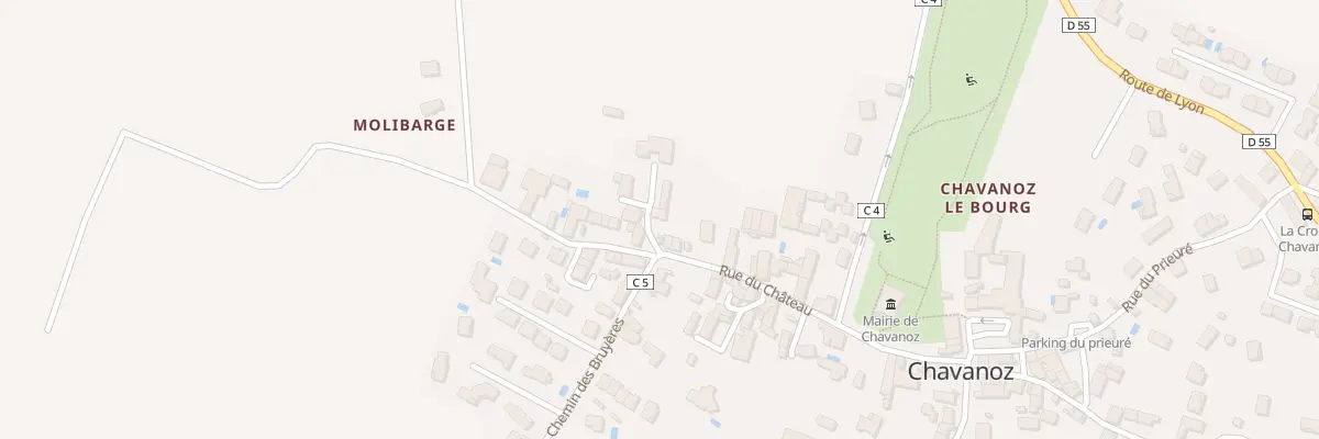 Plan du 28B Rue du Chateau à Chavanoz