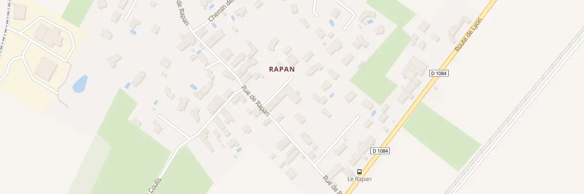 Plan du 5032 Rue de Rapan à Pérouges