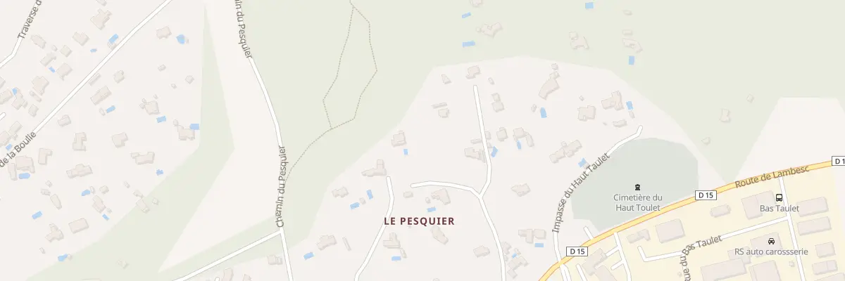 Plan du 143 Che du Marquis à Pélissanne