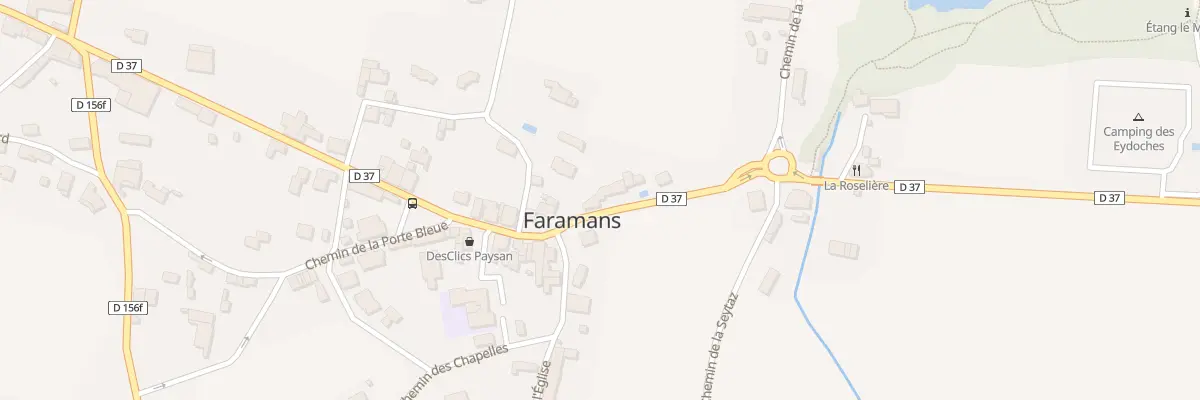 Plan du 47 Av des Marais à Faramans