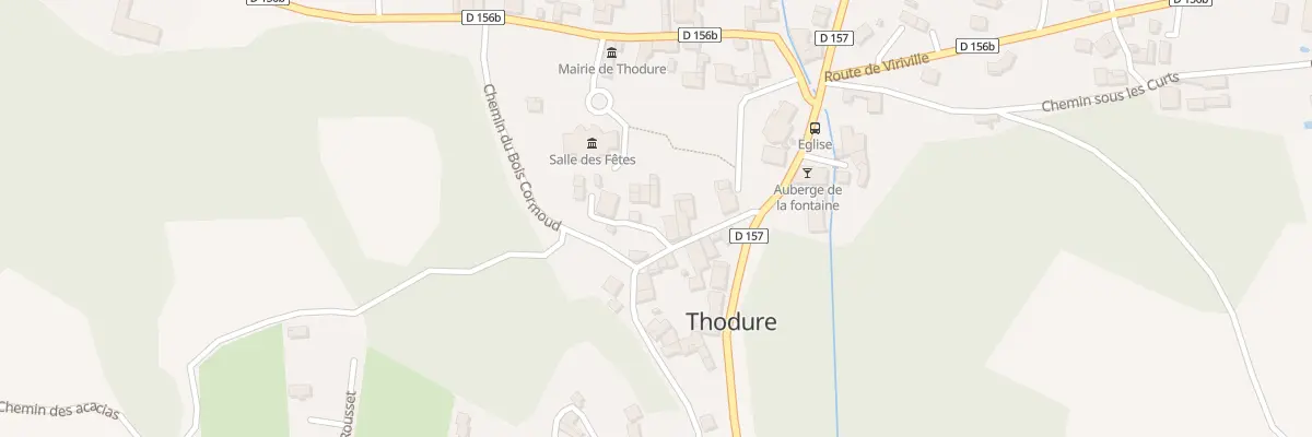 Plan du 92 Mte de la Bourgeat à Thodure
