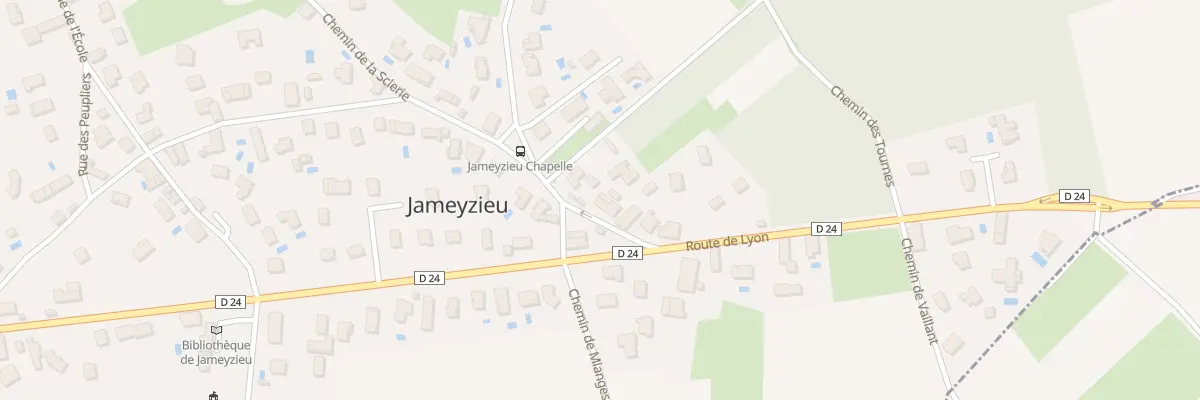 Plan du 8B Rue du Village à Tignieu-Jameyzieu