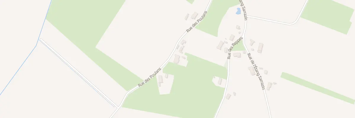 Plan du 9 Rue des Poulans à Frontenard