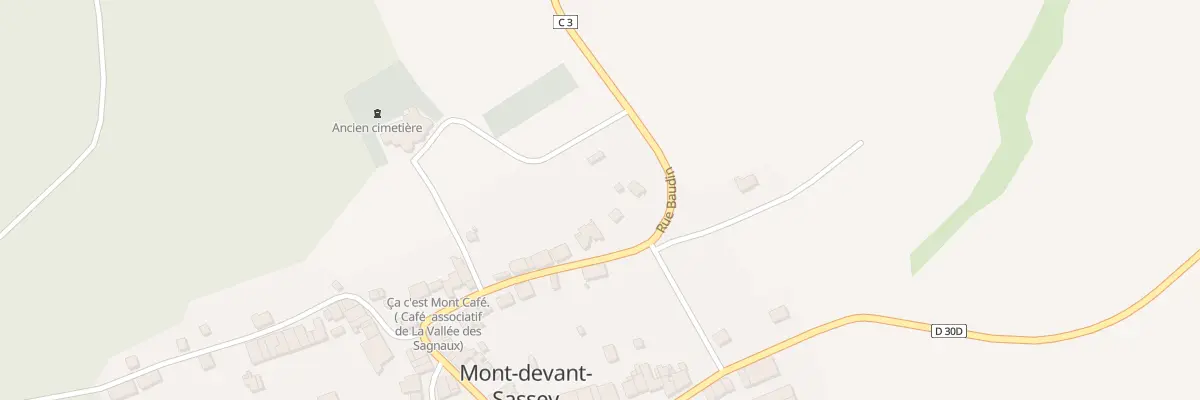 Plan du 11 Rue Baudin à Mont-devant-Sassey