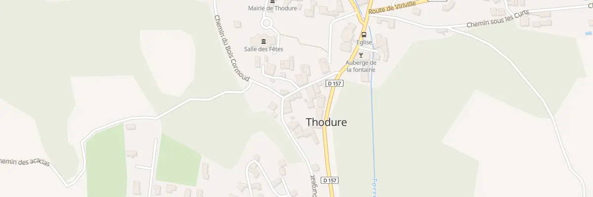Plan du 121 Mte de la Bourgeat à Thodure