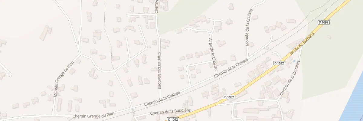 Plan du 80 All du Jardin d’Ulysse à Saint-Lattier
