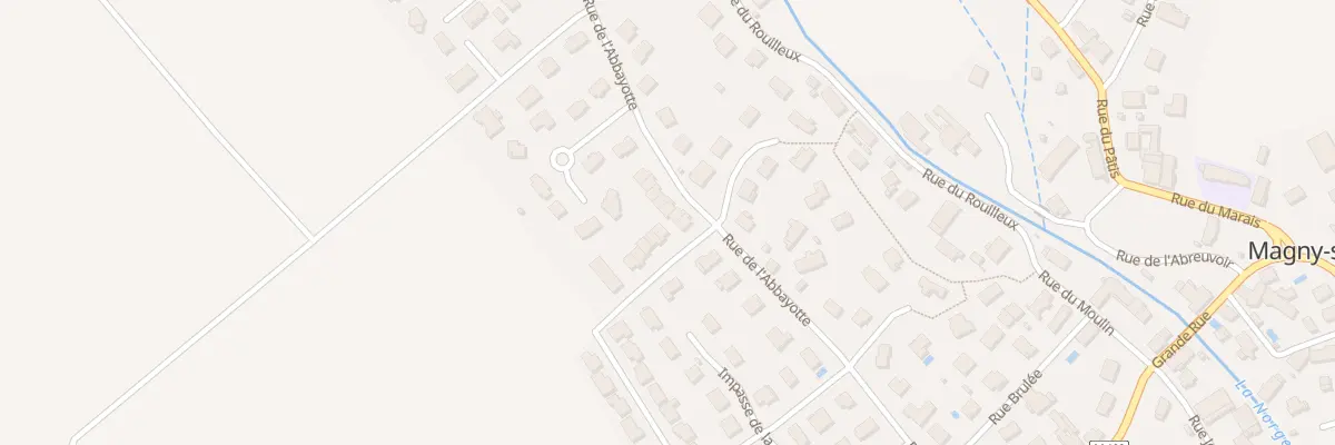 Plan du 27 Rue de l’Abbayotte à Saussy