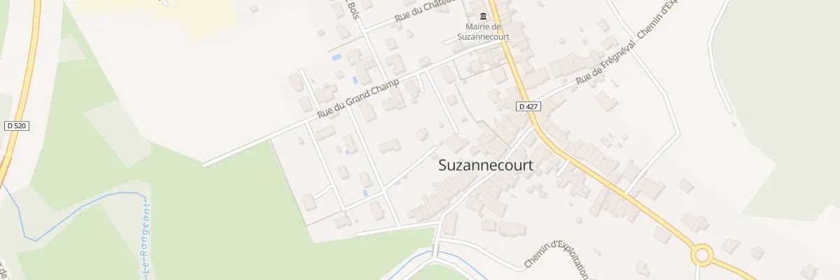 Plan du 2 Rue Derriere le Four à Suzannecourt