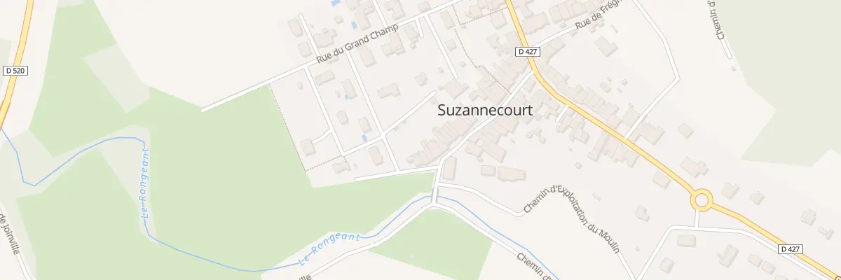 Plan du 38 Rue du Moulin à Suzannecourt