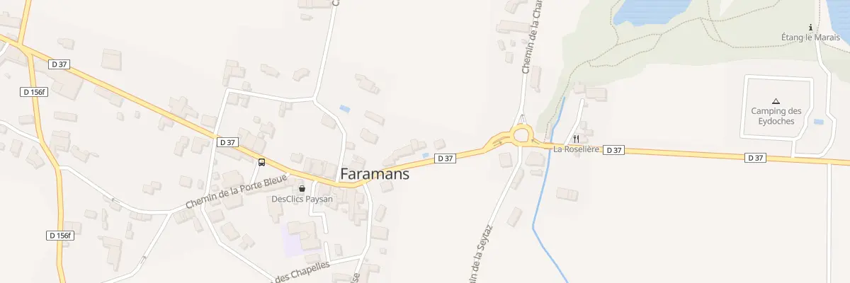 Plan du 5103 Au Berthet à Faramans