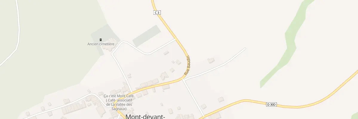 Plan du 13 Rue Baudin à Mont-devant-Sassey