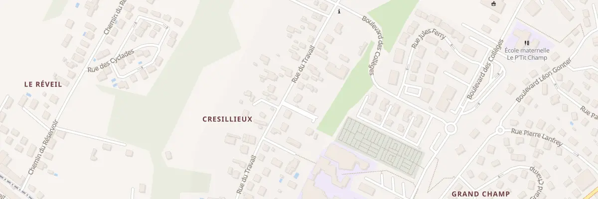 Plan du 30 Rue du Travail à Pont-de-Chéruy