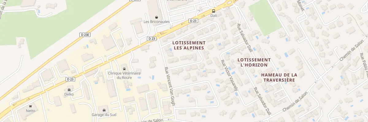 Plan du 372 Rue Paul Gauguin à Mallemort