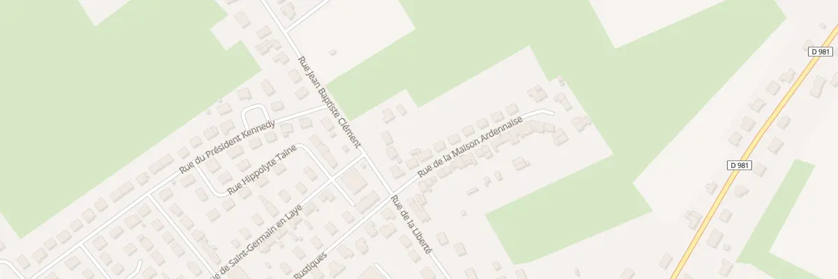 Plan du 2 Rue Jean Baptiste Clement à Carignan