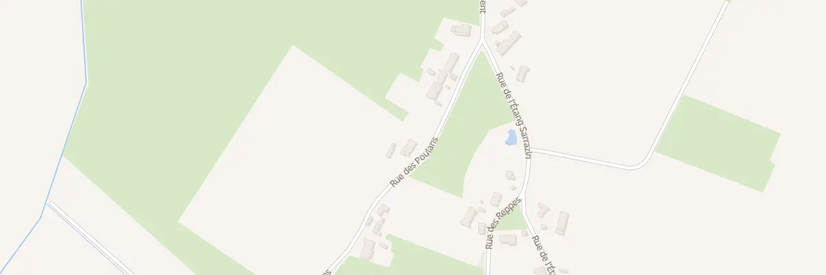 Plan du 8 Rue des Poulans à Frontenard