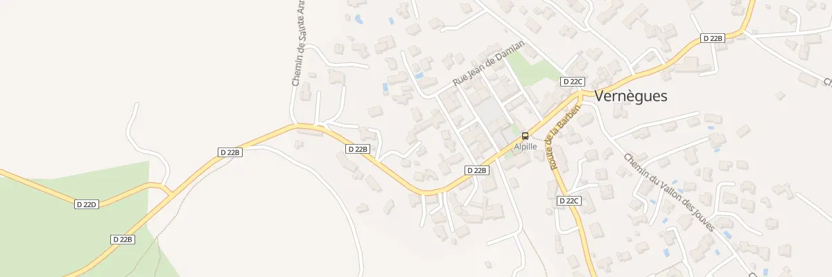 Plan du 5053 Les Jas à Vernègues