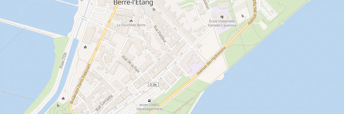 Plan du 14B Bd Frédéric Mistral à Berre-l’Étang