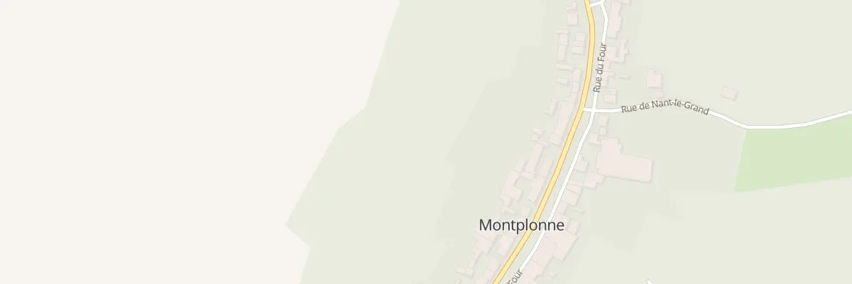 Plan du 28 Rue du Chanoine Maxime Souplet à Montplonne