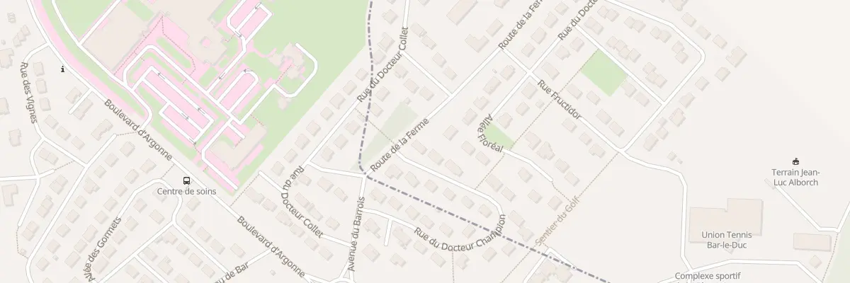 Plan du 31 Rue du Docteur Champion à Behonne