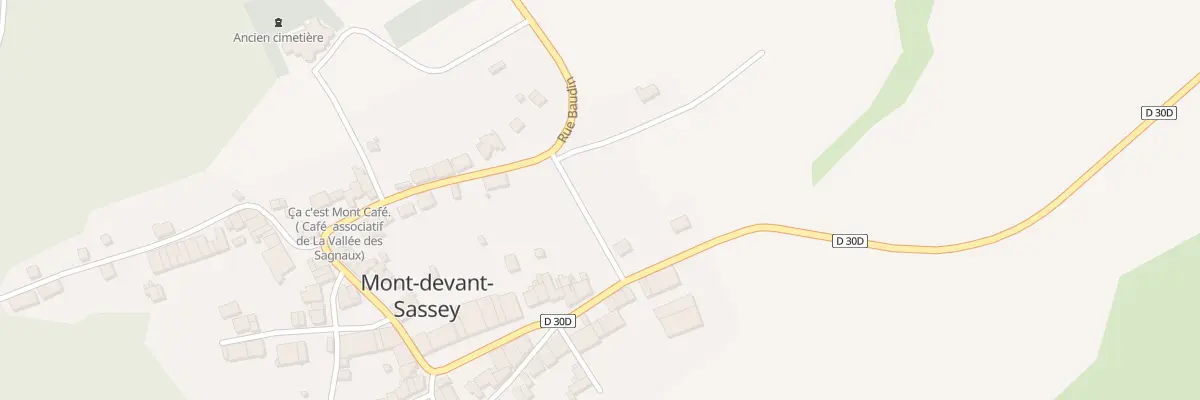 Plan du 2 Rue des Fourmis à Mont-devant-Sassey