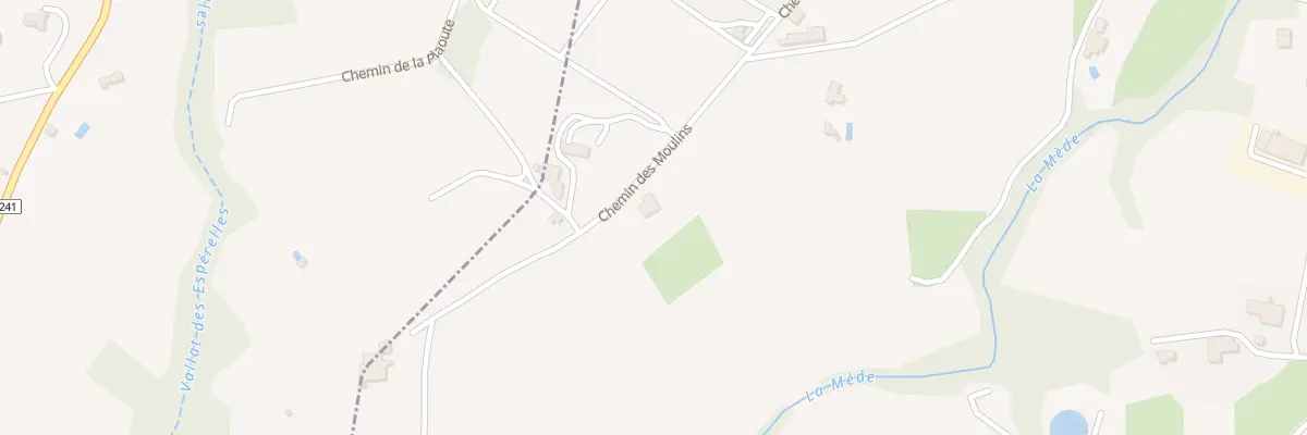 Plan du 1061 Che des Moulins à Bédoin