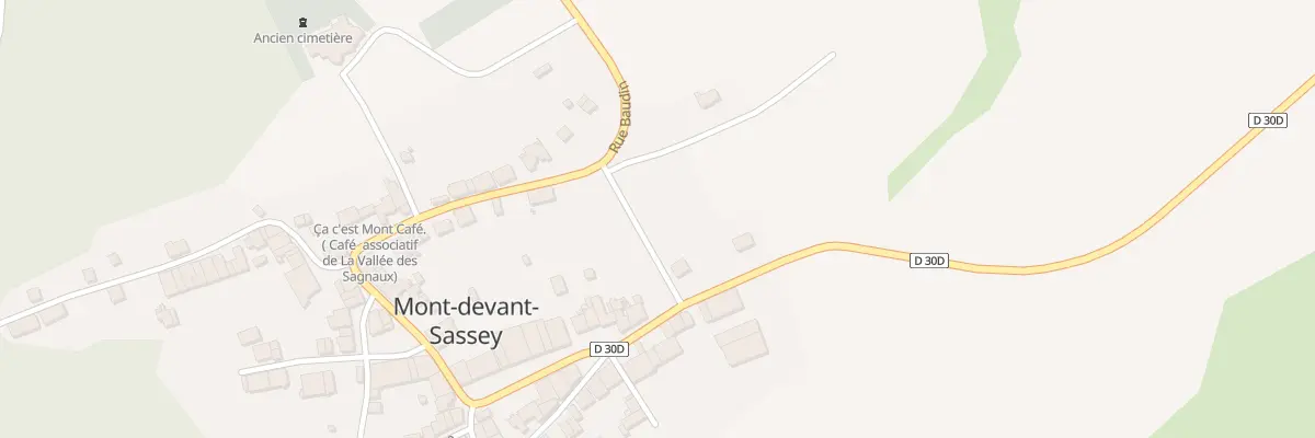 Plan du 2 Rue des Fourmis à Mont-devant-Sassey