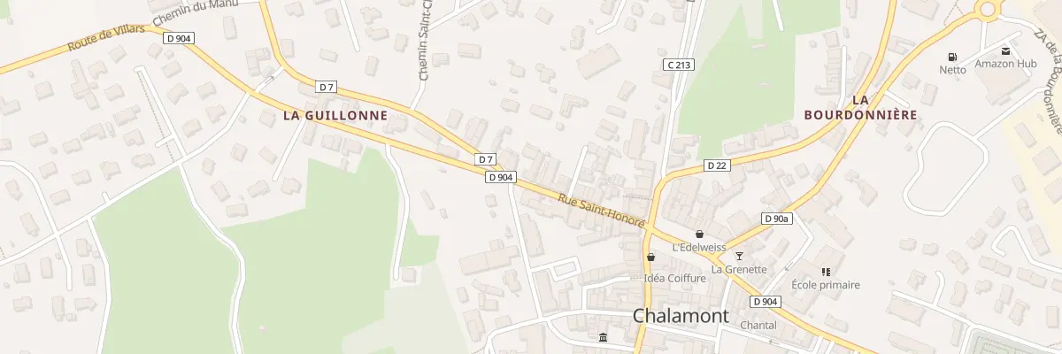 Plan du 5146 Rue Saint Honore à Chalamont