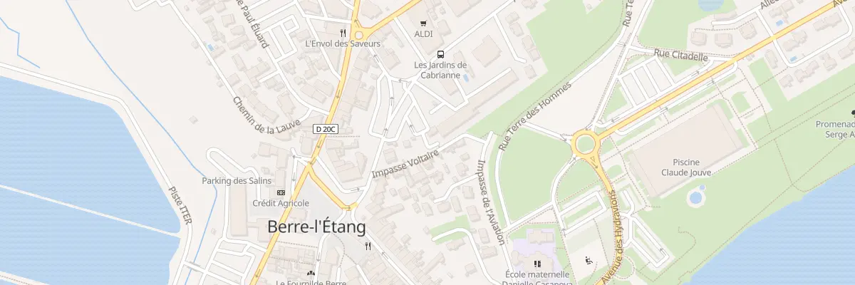 Plan du 9500 Res Les Jardins de Cabrianne à Berre-l’Étang