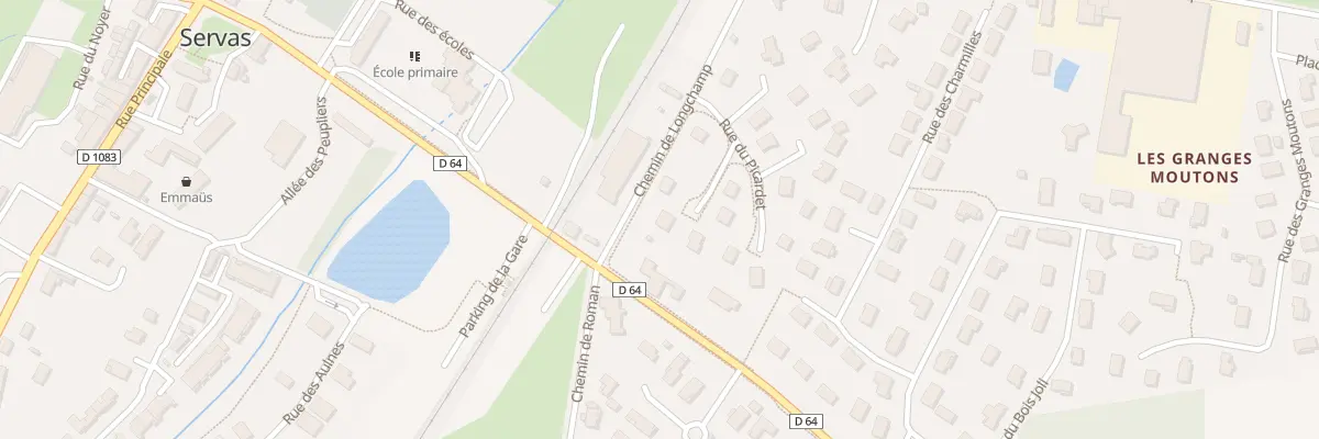 Plan du 62 Rue du Picardet à Servas
