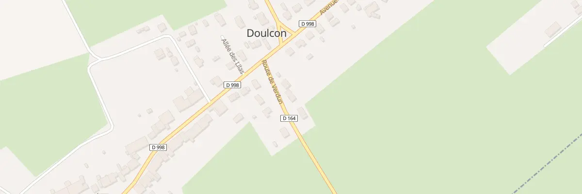 Plan du 6 Rte de Verdun à Doulcon