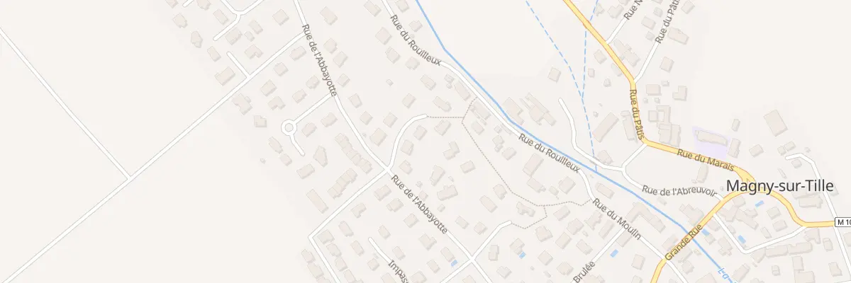 Plan du 4 Imp de l’Abbayotte à Magny-sur-Tille