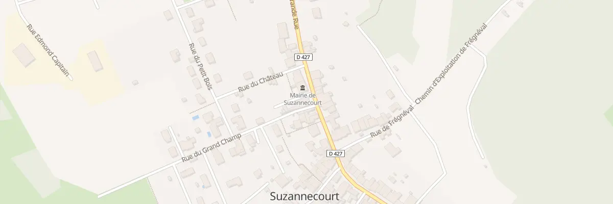 Plan du 28 Rue Grande Rue à Suzannecourt